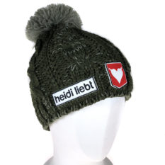 NEW! Cable Melange Army Green